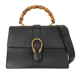 Nano Bamboo Crossbody, Patent, Black, 269969, DB/S, 2*